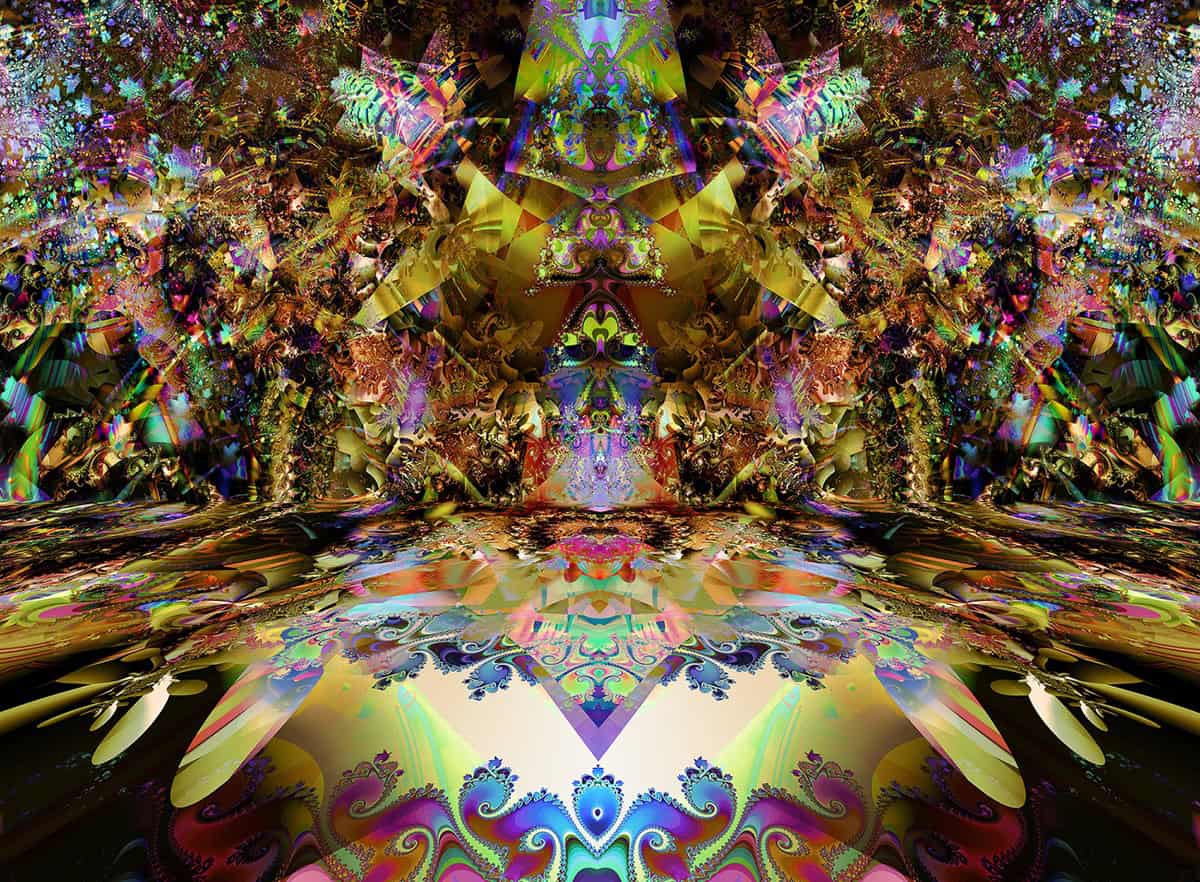 BROWN ALTAR 36w"x24h"