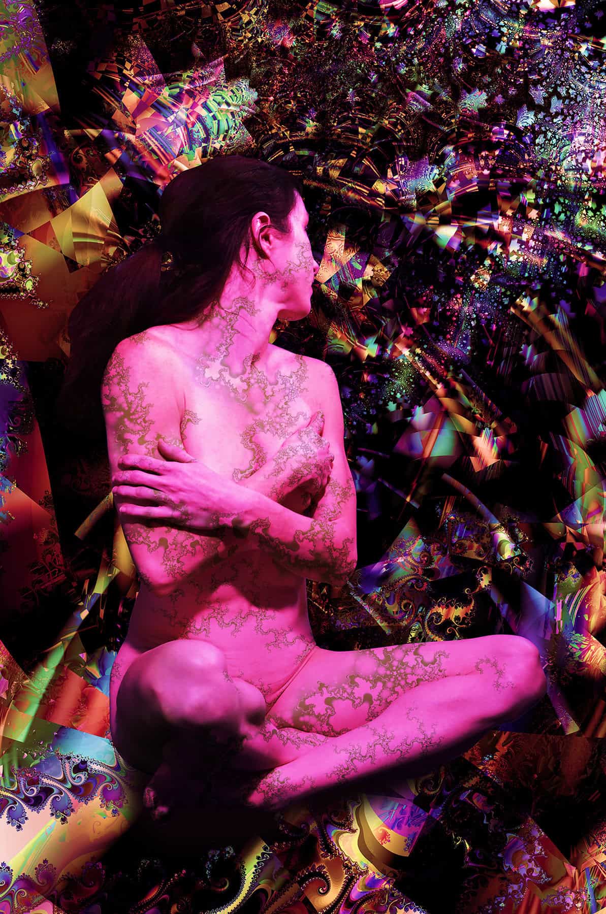 SOLO 22w"x31h" [printed on high gloss aluminum]