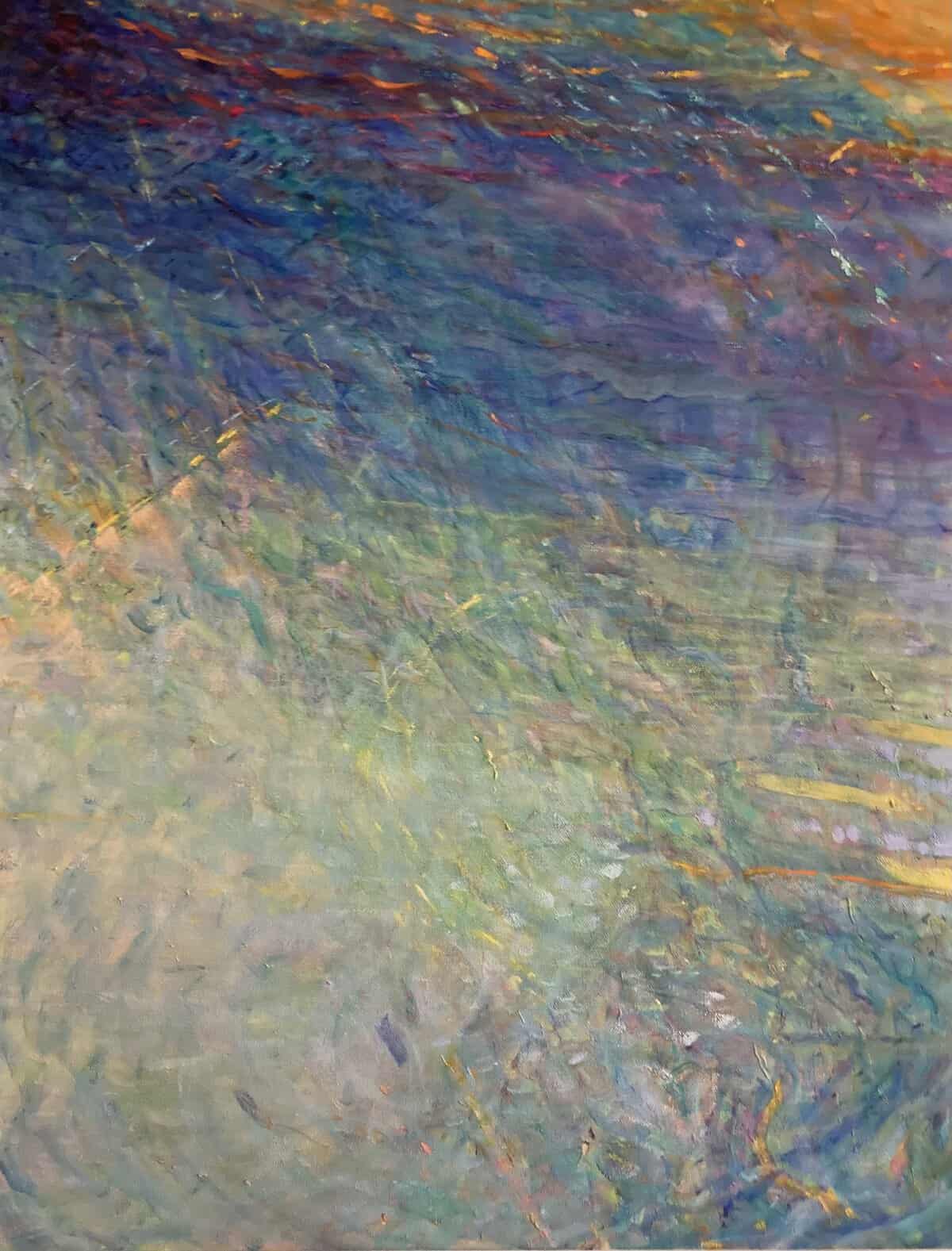 “ Let the River Rock You Like a Cradle”, oil on canvas, 22x28”